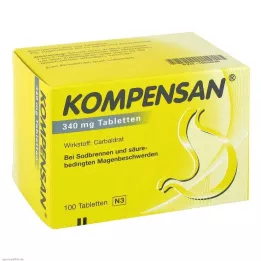 KOMPENSAN Δισκία 340 mg, 100 τεμ