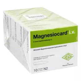 MAGNESIOCARD i.v. Ενέσιμο διάλυμα, 50X10 ml