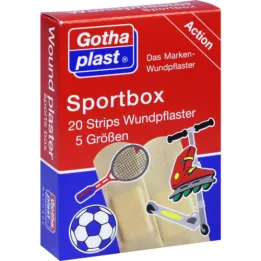 GOTHAPLAST Λωρίδες Sportbox σε 5 μεγέθη, 20 τεμάχια