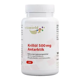 Κριλ λάδι 500 mg Ανταρκτική κάψουλες, 100 τεμάχια