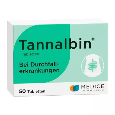 TANNALBIN Ταμπλέτες, 50 τεμ TANNALBIN Ταμπλέτες, 50 τεμ