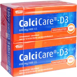 CALCICARE D3 μασώμενα δισκία, 200 τεμ