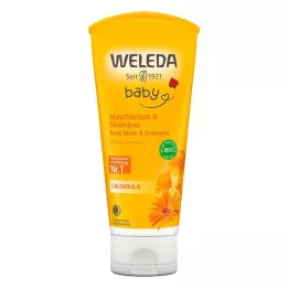 WELEDA Calendula Wash Lotion & Σαμπουάν, 200 ml