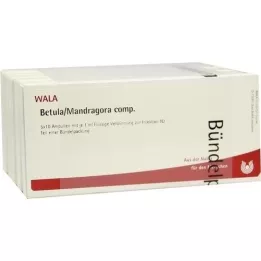 BETULA/MANDRAGORA σύνθετες αμπούλες, 50Χ1 ml
