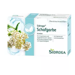 SIDROGA Σακουλάκια φίλτρου τσαγιού Yarrow, 20Χ1,5 γρ