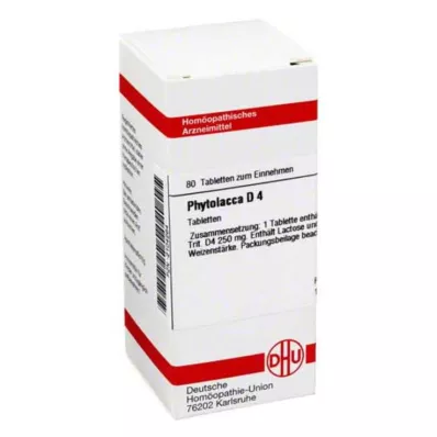 PHYTOLACCA D 4 ταμπλέτες, 80 τεμ