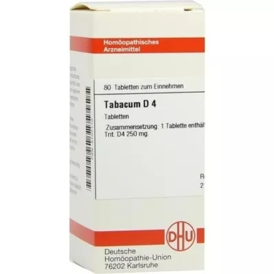 TABACUM D 4 ταμπλέτες, 80 τεμ