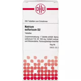NATRIUM SULFURICUM D 2 ταμπλέτες, 200 τεμ