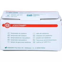 JODOTAMP 50 mg/g 1 cmx5 m ταμπονάδες, 1 τεμάχιο