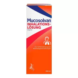 MUCOSOLVAN Διάλυμα εισπνοής 15 mg διάλυμα για νεφελοποιητή, 100 ml