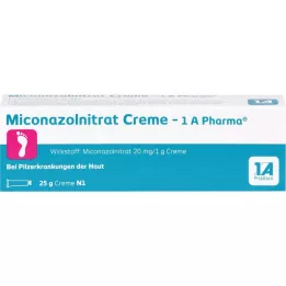 MICONAZOLNITRAT Cream-1A Pharma, 25 γρ