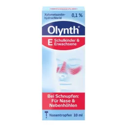 OLYNTH 0,1% για ενήλικες ρινικές σταγόνες, 10 ml