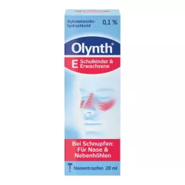 OLYNTH 0,1% για ενήλικες ρινικές σταγόνες, 20 ml