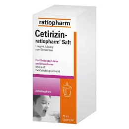 χυμόςCETIRIZIN-ratiopharm, 75 ml