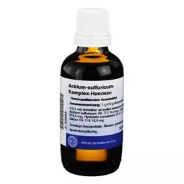 ACIDUM SULFURICUM KOMPLEX υγρό, 50 ml
