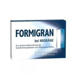 FORMIGRAN Επικαλυμμένα με λεπτό υμένιο δισκία, 2 τεμ