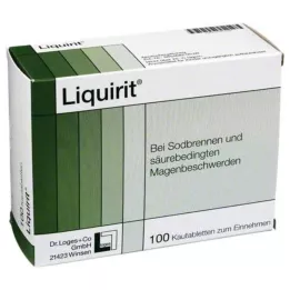 LIQUIRIT Μασώμενα δισκία, 100 τεμ