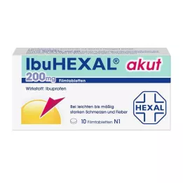 IBUHEXAL οξεία 200 επικαλυμμένα με λεπτό υμένιο δισκία, 10 τεμ