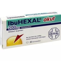 IBUHEXAL οξεία 200 επικαλυμμένα με λεπτό υμένιο δισκία, 20 τεμ