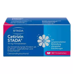 CETIRIZIN STADA 10 mg επικαλυμμένα με λεπτό υμένιο δισκία, 50 τεμ