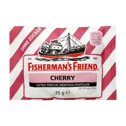 FISHERMANS FRIEND Παστίλιες κεράσι χωρίς ζάχαρη, 25 γρ
