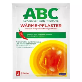 ABC Θερμικός σοβάς Capsicum Hansaplast med 14x22, 2 τεμ