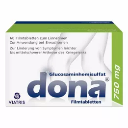 DONA 750 mg επικαλυμμένα με λεπτό υμένιο δισκία, 60 τεμ
