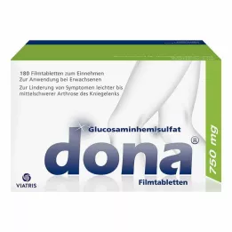 DONA 750 mg επικαλυμμένα με λεπτό υμένιο δισκία, 180 τεμ