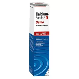 CALCIUM SANDOZ D Osteo αναβράζοντα δισκία, 20 τεμ