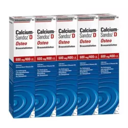 CALCIUM SANDOZ D Osteo αναβράζοντα δισκία, 100 τεμ