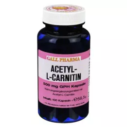 ACETYL-L-CARNITIN κάψουλες 500 mg, 100 τεμ