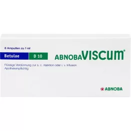 ABNOBAVISCUM Betulae D 10 αμπούλες, 8 τεμ