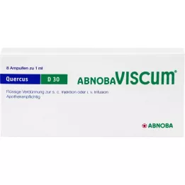 ABNOBAVISCUM Quercus D 30 αμπούλες, 8 τεμ