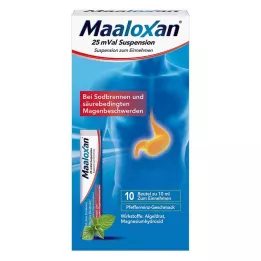 MAALOXAN Εναιώρημα 25 mVal, 10Χ10 ml