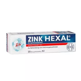 ZINK HEXAL Αναβράζοντα δισκία, 20 τεμ