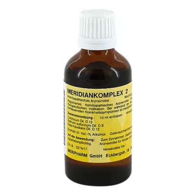 MERIDIANKOMPLEX 2 μίγμα, 50 ml