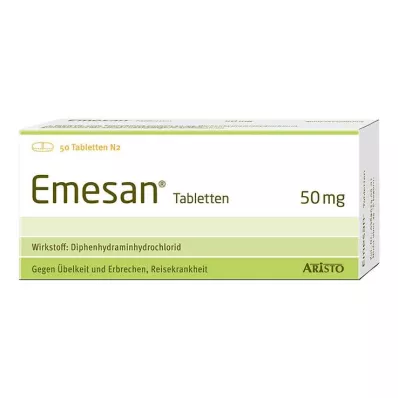 EMESAN Ταμπλέτες, 50 τεμ EMESAN Ταμπλέτες, 50 τεμ