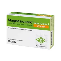 MAGNESIOCARD forte 10 mmol Orange Plv.z.H.e.L.z.E., 20 τεμ