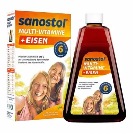 SANOSTOL συν χυμός σιδήρου, 230 ml