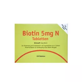BIOTIN δισκία 5 mg N, 150 τεμ