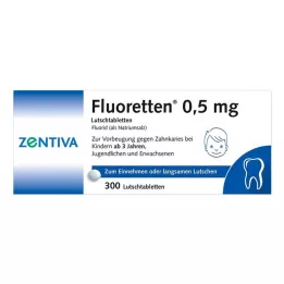 FLUORETTEN Δισκία 0,5 mg, 300 τεμ