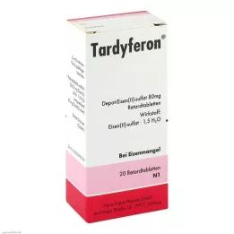 TARDYFERON Δισκία παρατεταμένης αποδέσμευσης, 20 τεμ