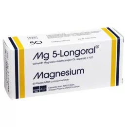 MG 5 LONGORAL Μασώμενα δισκία, 50 τεμ