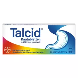 TALCID Μασώμενα δισκία, 20 τεμ