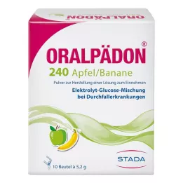 ORALPÄDON 240 Μήλο Μπανάνα σε σκόνη, 10 τεμ