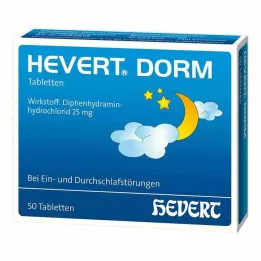 HEVERT DORM Ταμπλέτες, 50 τεμ