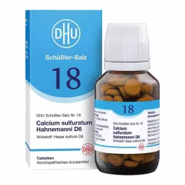 BIOCHEMIE DHU 18 δισκία Calcium sulfuratum D 6 ταμπλέτες, 200 τεμ