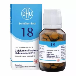 BIOCHEMIE DHU 18 δισκία Calcium sulfuratum D 12 ταμπλέτες, 200 τεμ