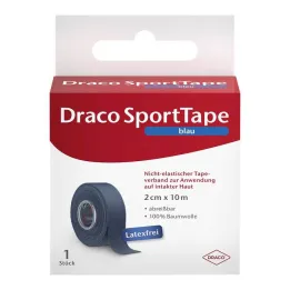 Επίδεσμος ταινίας Draco 10mx2cm μπλε, 1 τεμ