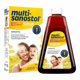 MULTI SANOSTOL Σιρόπι χωρίς προσθήκη ζάχαρης, 260 γρ
